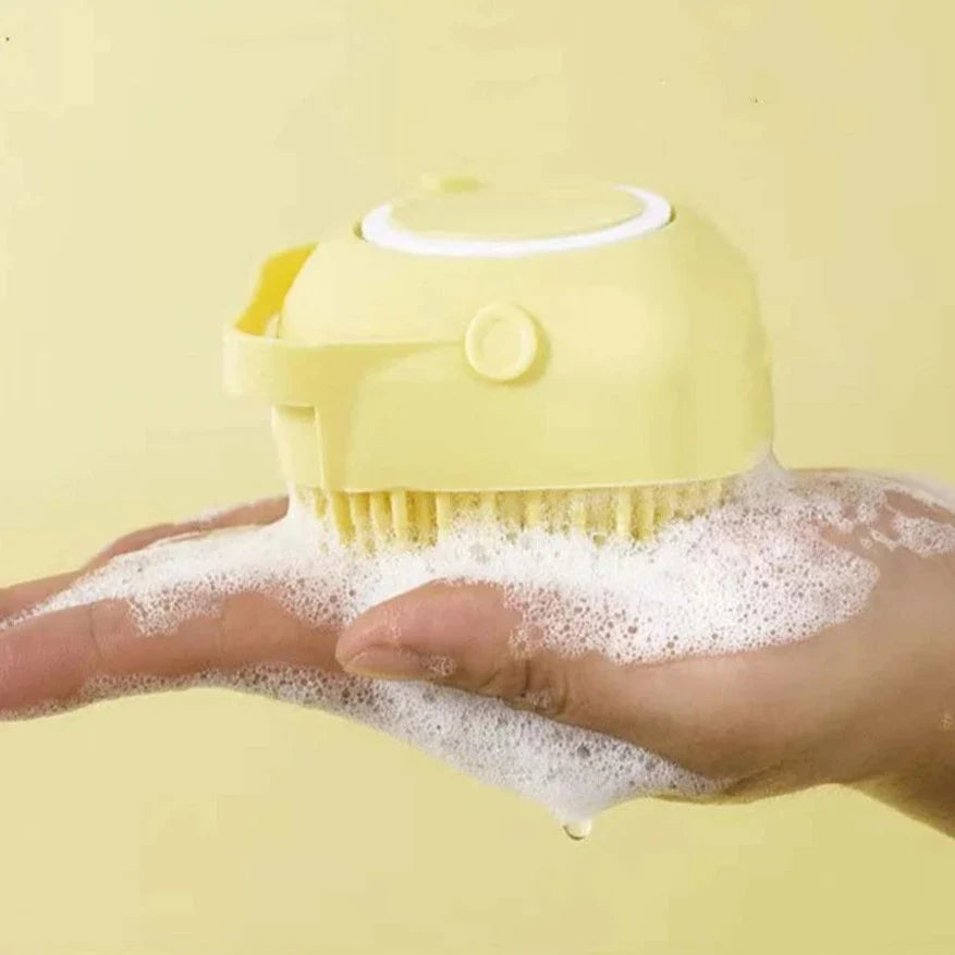 Esponja de Silicone com Dispenser para Shampoo - LavaLimpa™