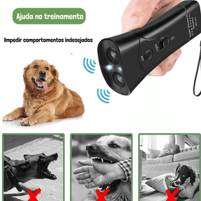 Adestrador de cães Anti Latido Ultrassónico - SilenceMax