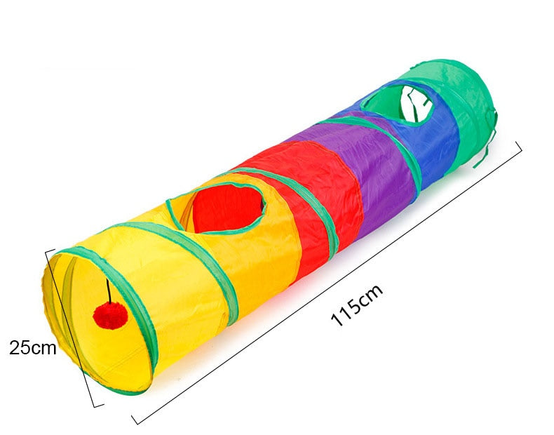 Túnel Divertido para Gatos - Gatolândia™