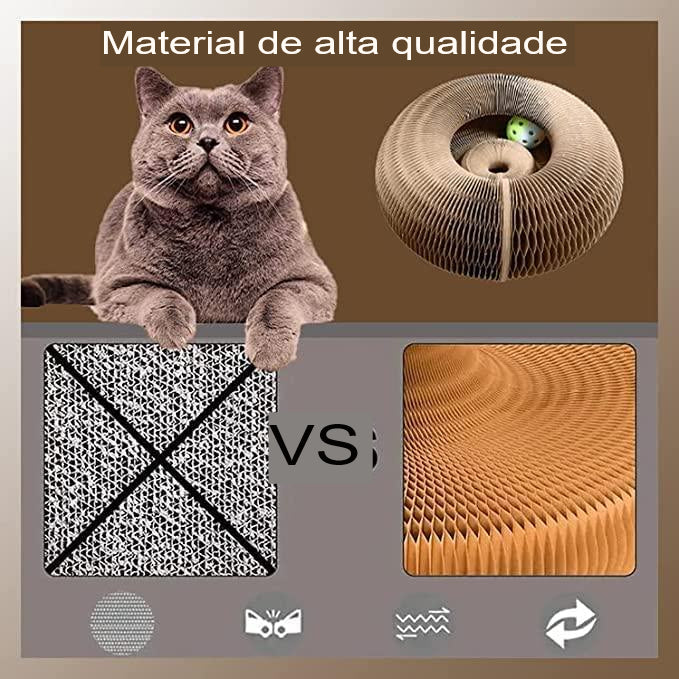 Brinquedo Arranhador Mágico para Gato