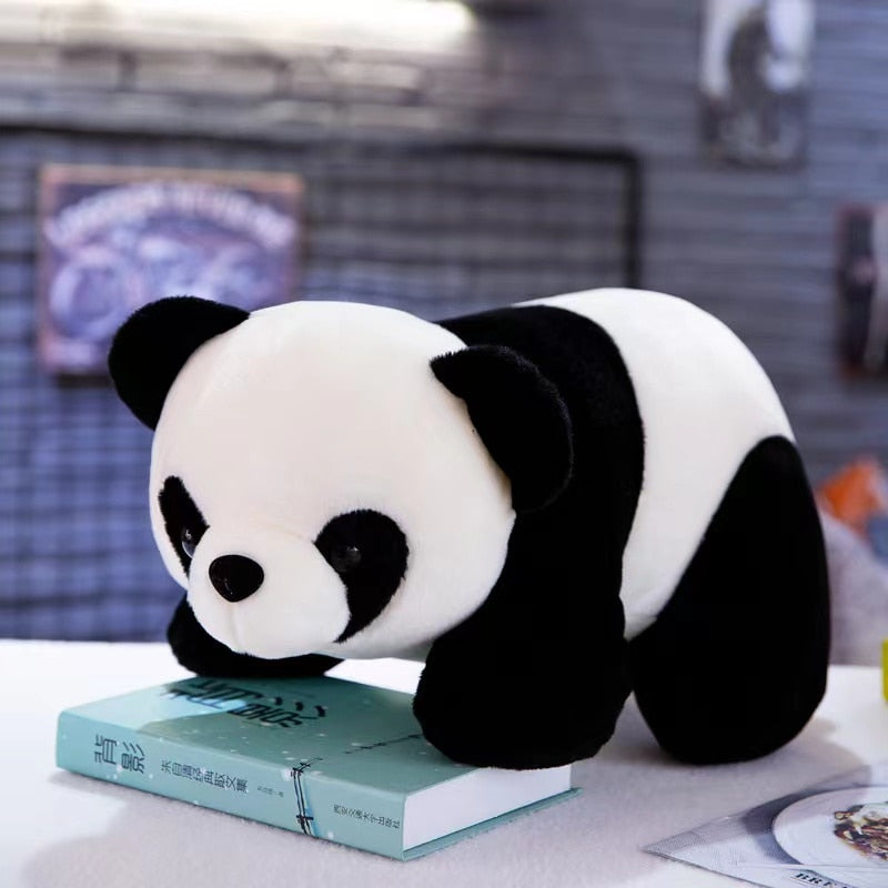 Brinquedo de Pelúcia de Urso Panda para Cachorros