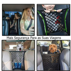 Rede de Proteção de Carro Para Cachorro